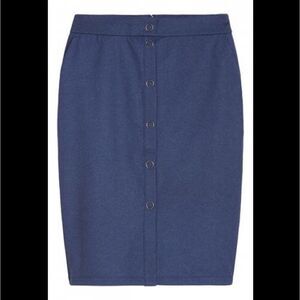 Sandwich Skirt Button Front Pencil Skirt Size XS NWT Brand New
